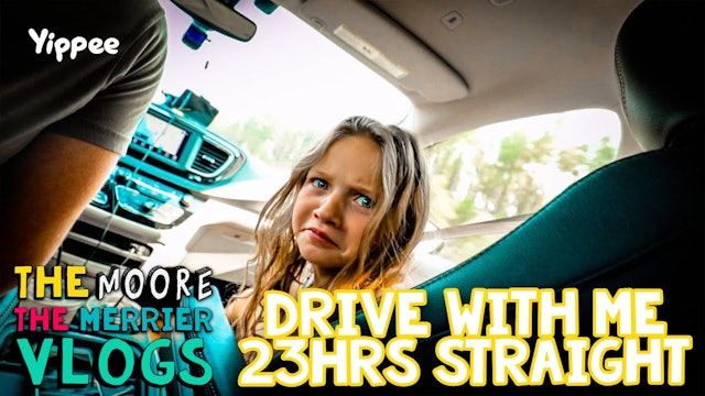 Drive With Me 23hrs Straight! Our First Road Trip - Family Vlog