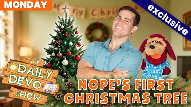 #922 - Nope's First Christmas Tree