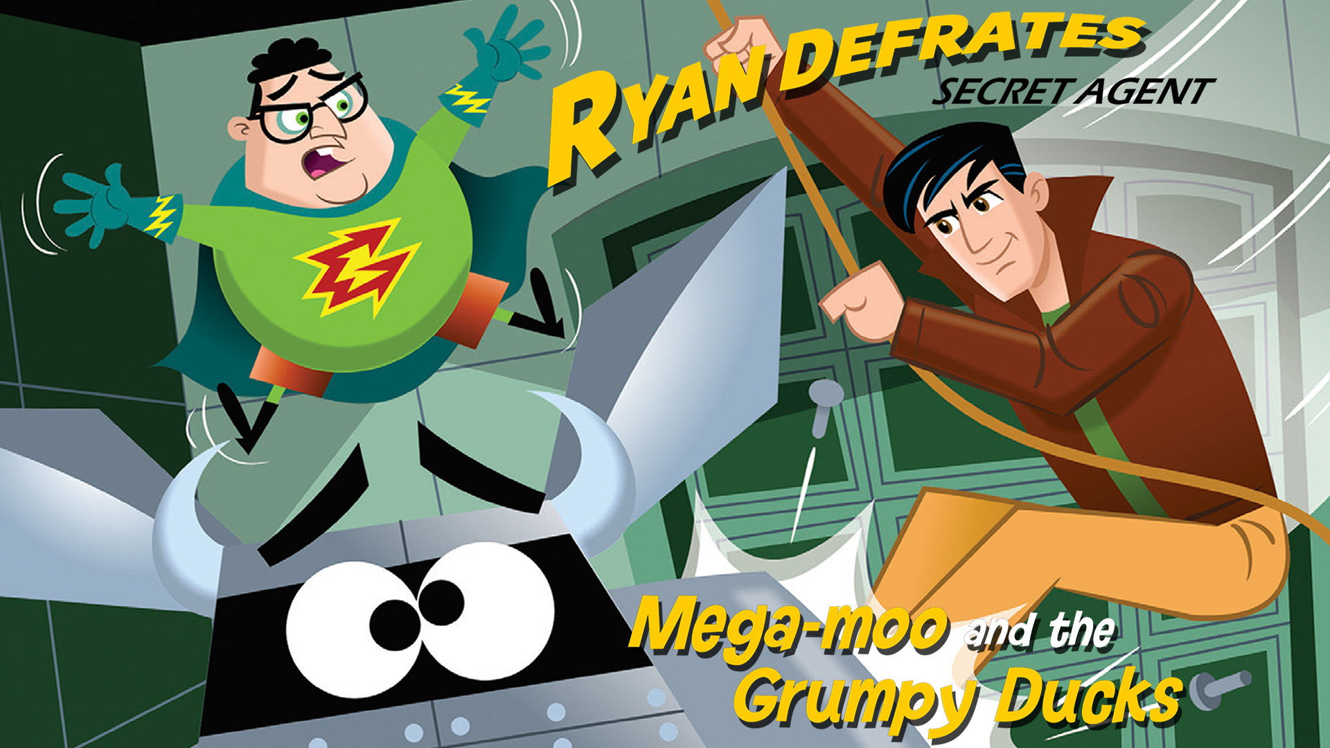 Mega-moo and the Grumpy Ducks