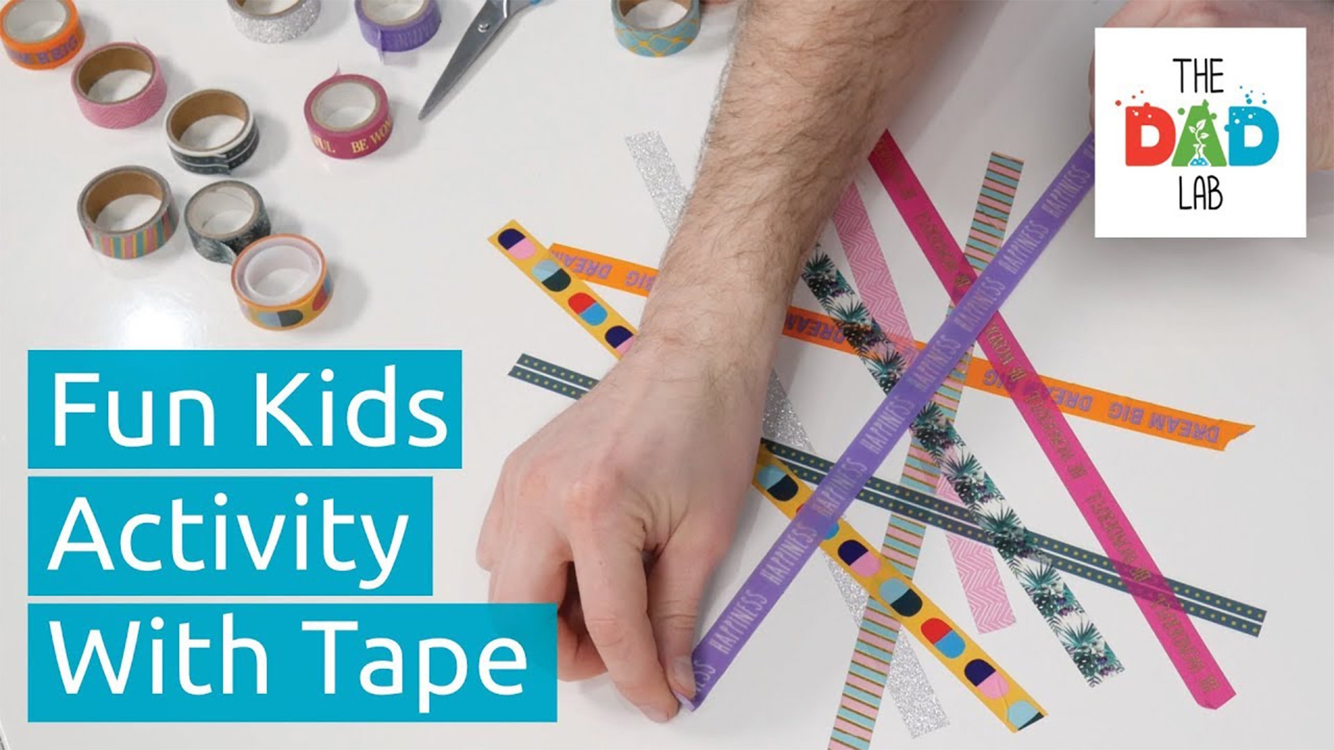Quick Tape Activity for Preschoolers