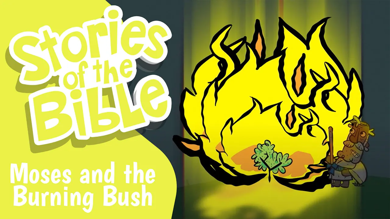 Moses and the Burning Bush - Hey-0 Stories of The Bible - Yippee ...