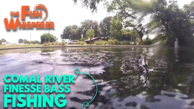 Comal River Finesse Bass Fishing