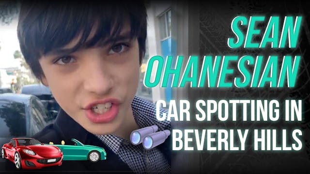 Car Spotting in Beverly Hills