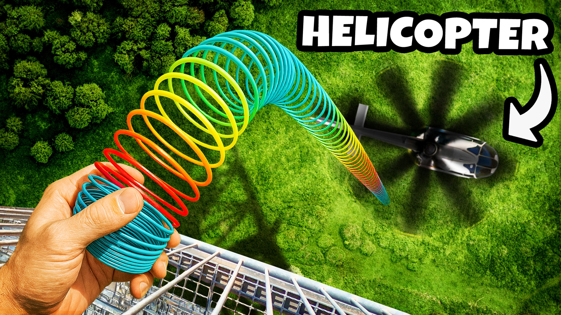 Random Items Vs Helicopter Blades! What Happens?