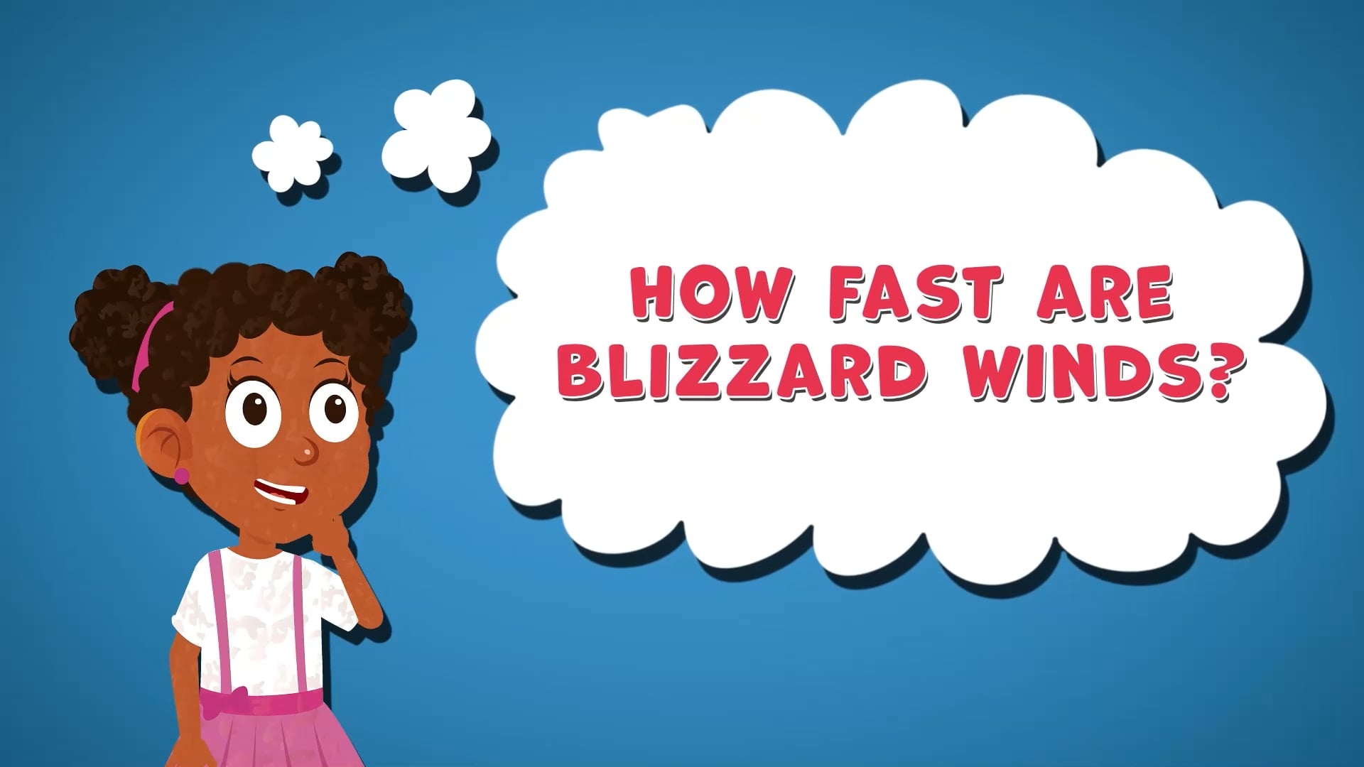 I WONDER - How Fast Are Blizzard Winds?