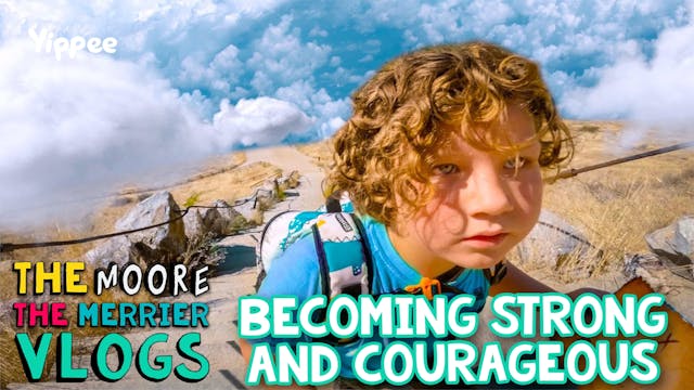 Micah Being Strong and Corageous!