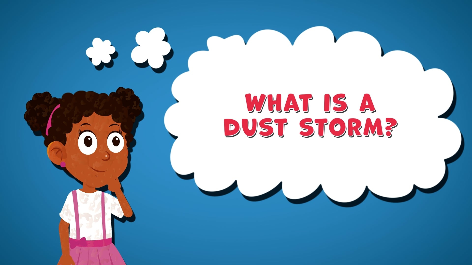 I WONDER - What Is A Dust Storm?