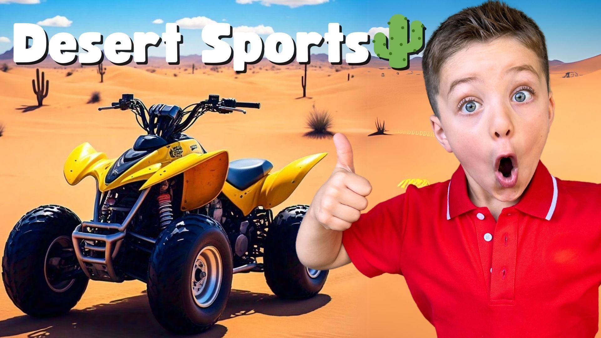 Desert Thrills: Oliver & Lucas Take on Epic Desert Sports!
