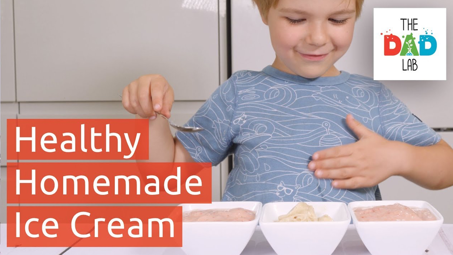 How To Make Healthy Ice Cream With Kids | Easy Recipe