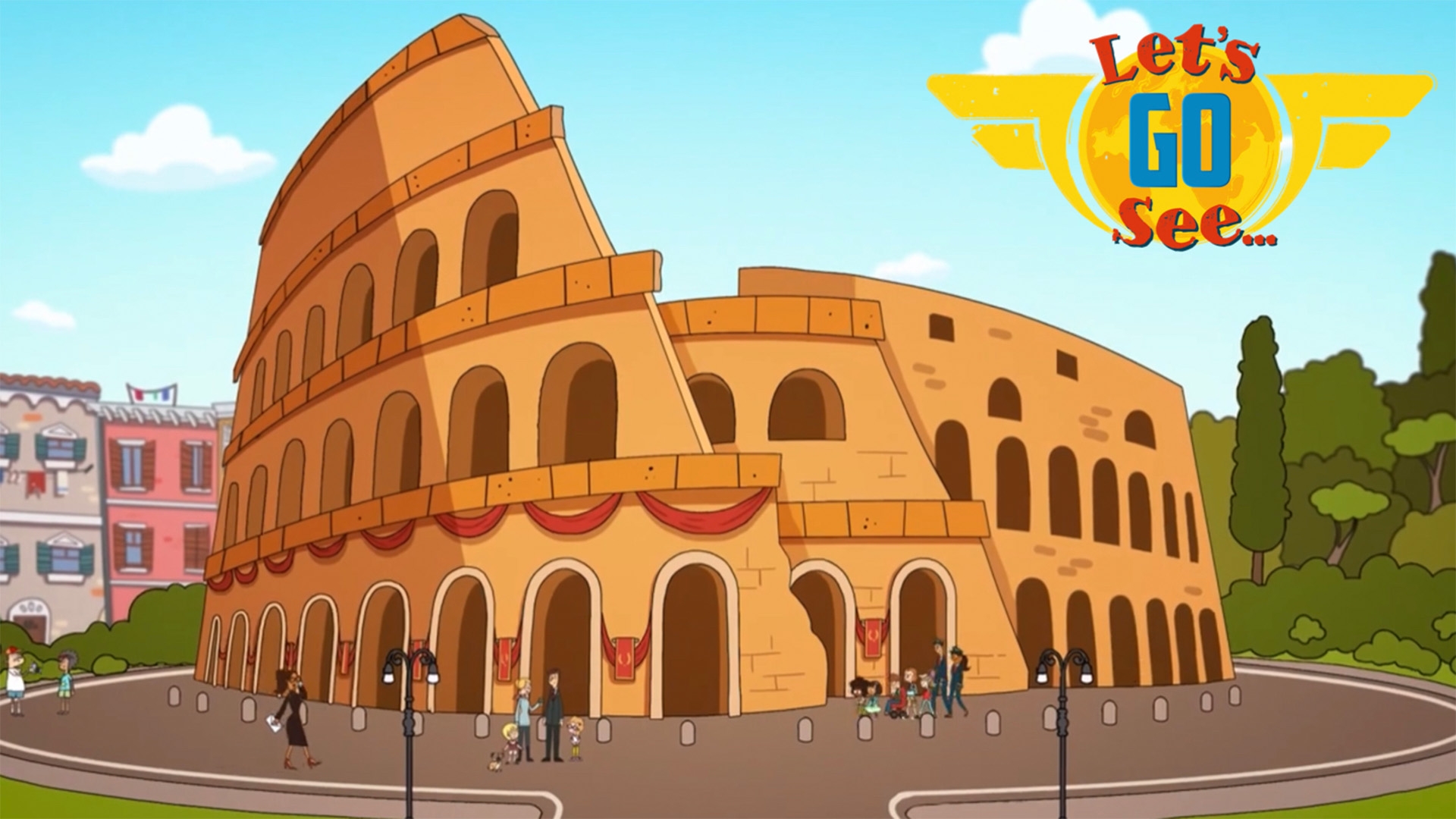 Let's Go See Rome - Creaky Colosseum