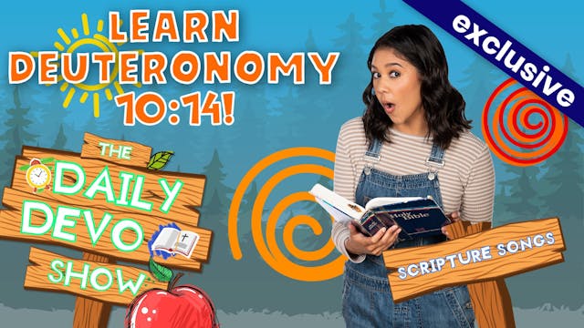 #367 - Learn Deuteronomy 10:14!