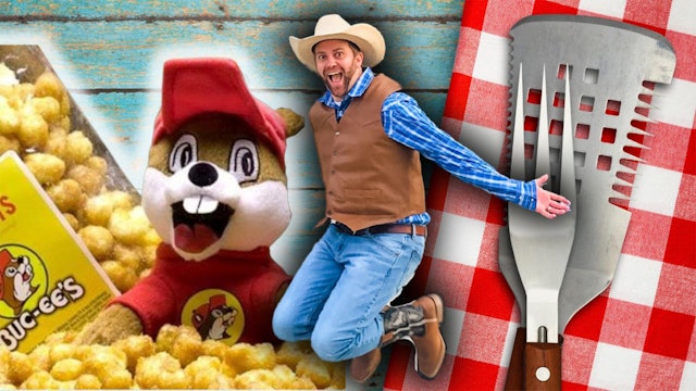 Texas BBQ at Buc-ee's with Cowboy Jack
