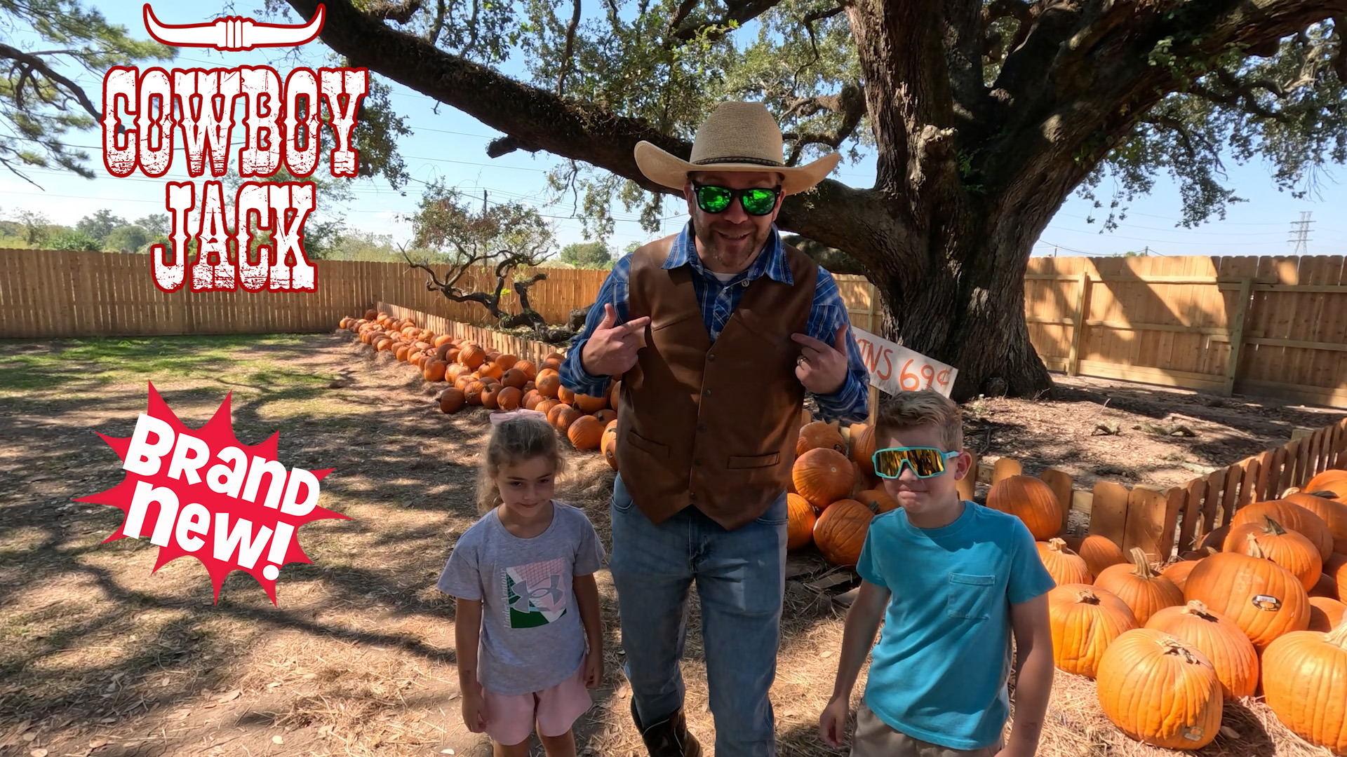 Cowboy Jack and Kids Visit Froberg’s Farm! Fall Festival Fun for Families
