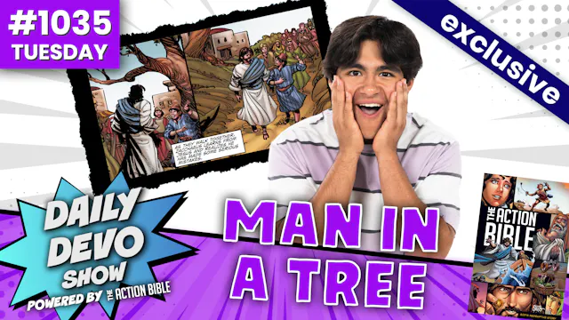 #1039 - Man In a Tree