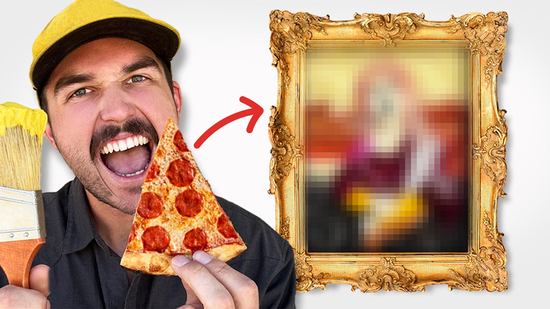 I Made Art Using Popular Foods
