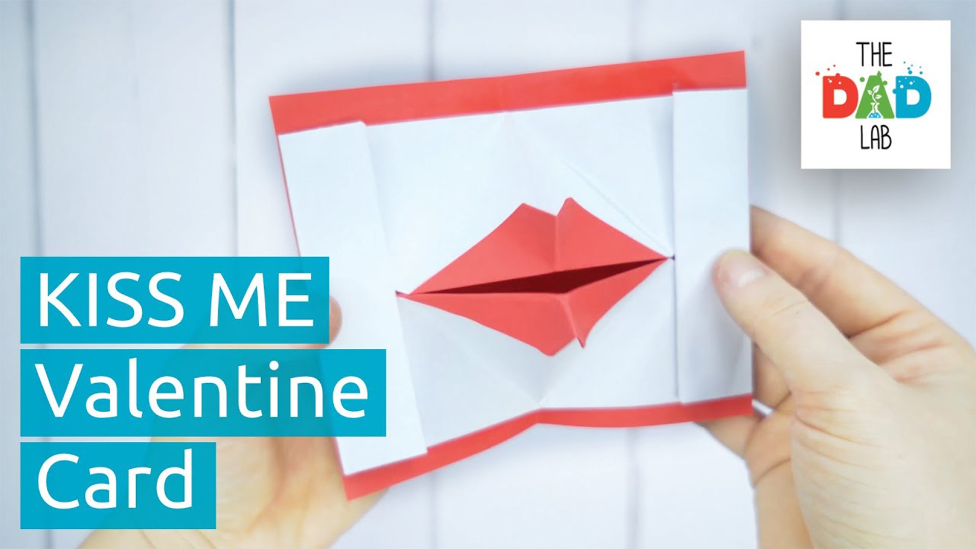 DIY Kiss Valentine Card