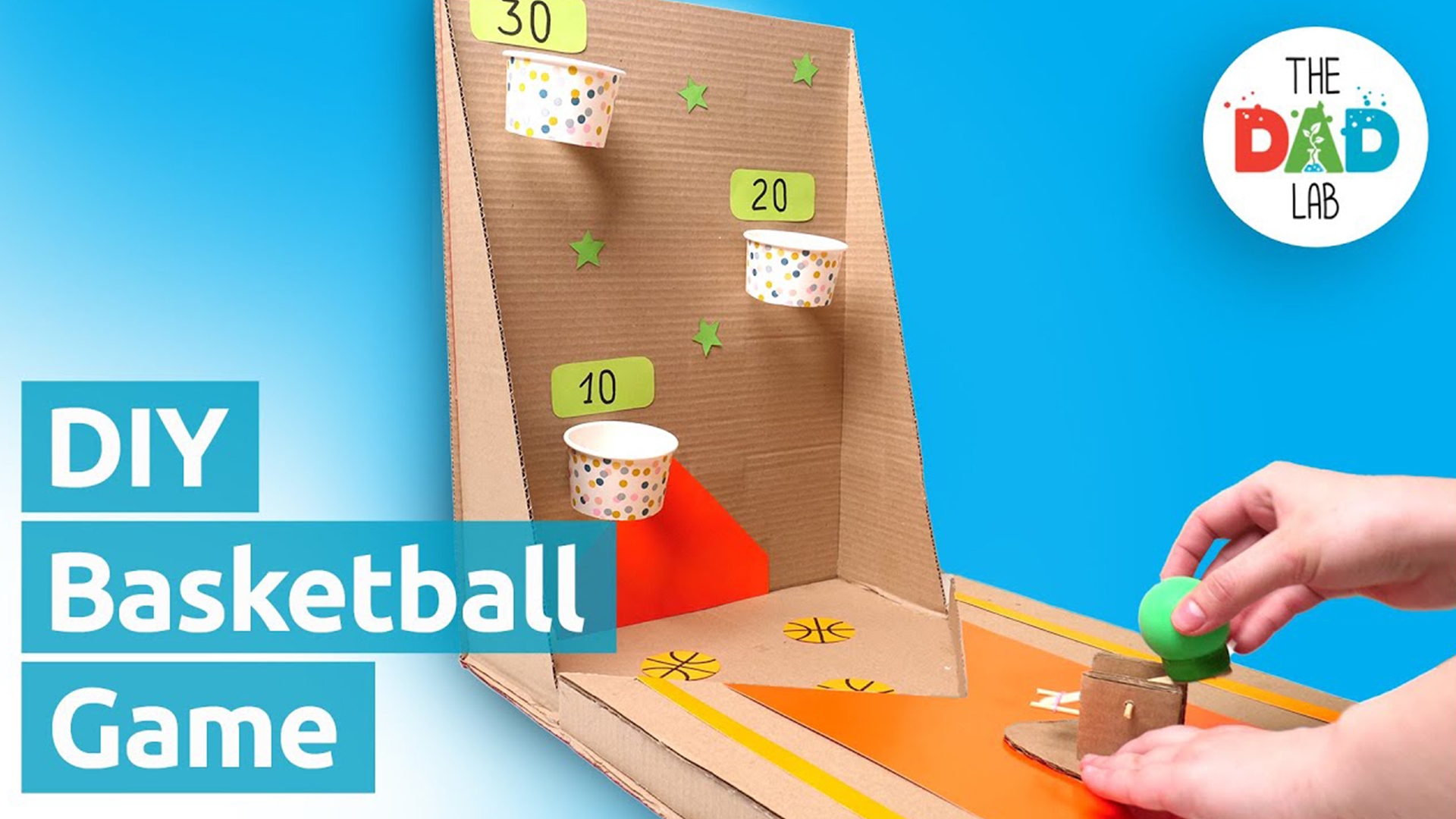 How To Make Amazing Basketball Cardboard Game