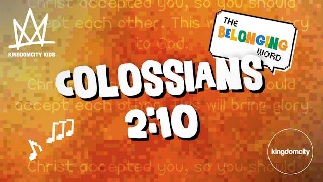 The Belonging Word (Colossians 2:10)