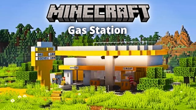 Gas Station | Minecraft Build