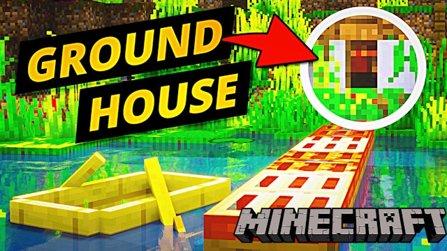 Ground House (Minecraft Timelapse)