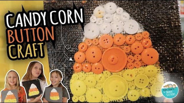 Fall Candy Corn Craft for Kids 
