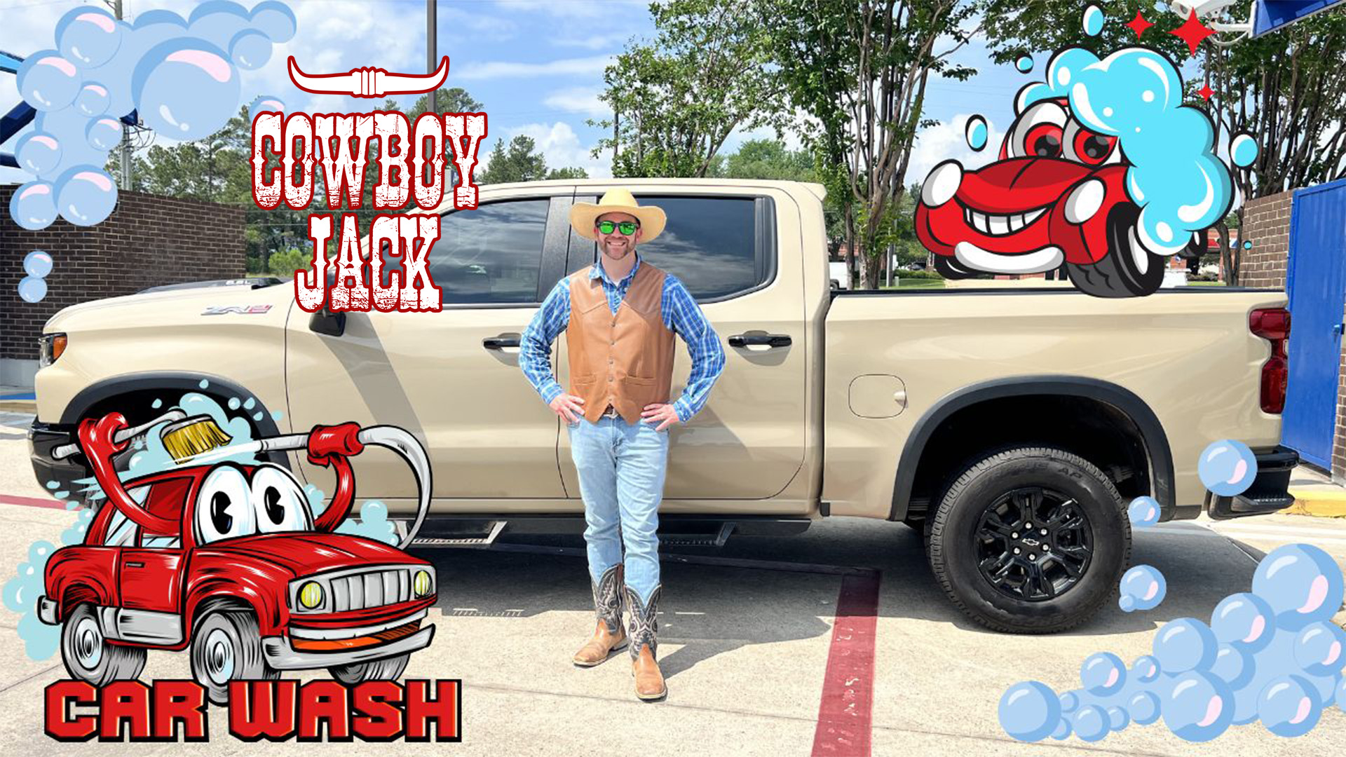 Cowboy Jack’s New Truck Gets Clean! Fun Car Wash for Kids