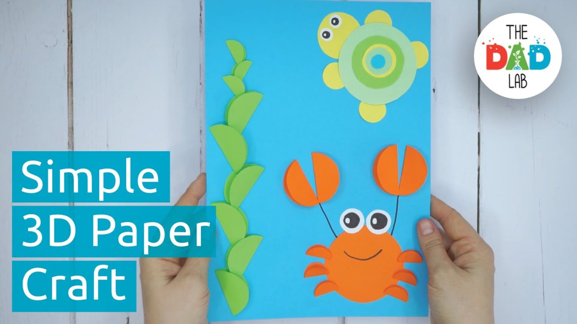 Simple Underwater Paper Craft for Kids