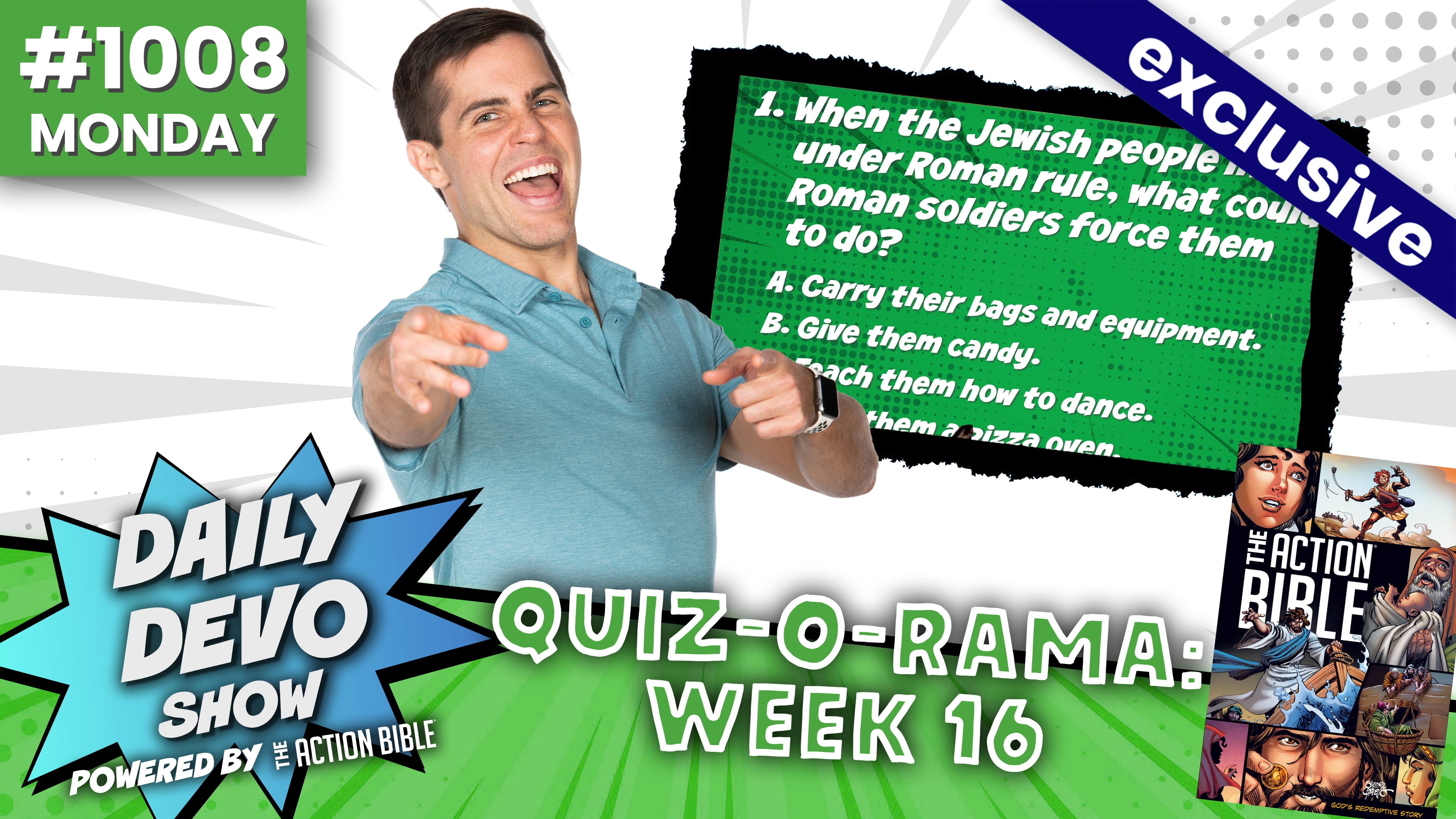 #1008 - Quiz-O-Rama: Week 16