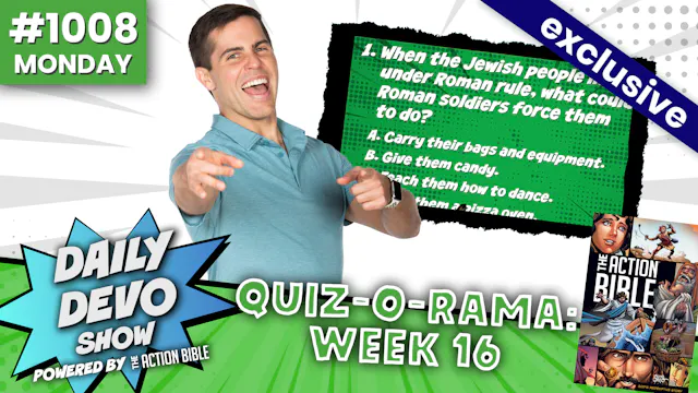#1008 - Quiz-O-Rama: Week 16