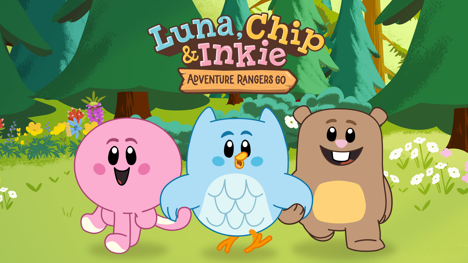 Luna, Chip & Inkie Adventure Rangers Go