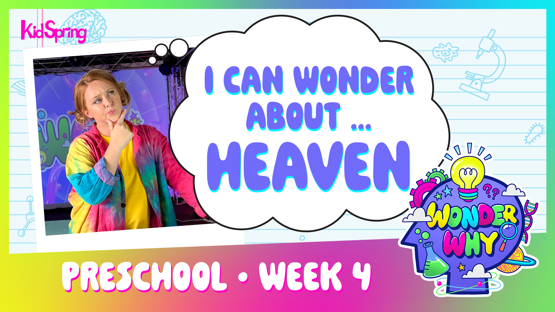Wonder Why | Preschool Week 4 | I Can Wonder About Heaven 
