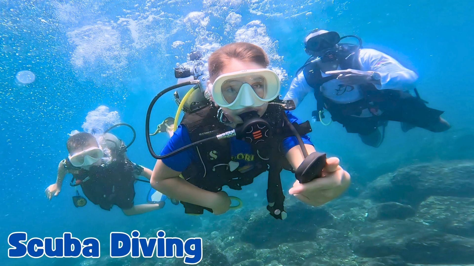 Oliver and Lucas’ Underwater Scuba Diving Adventure! Can They Find Nemo?