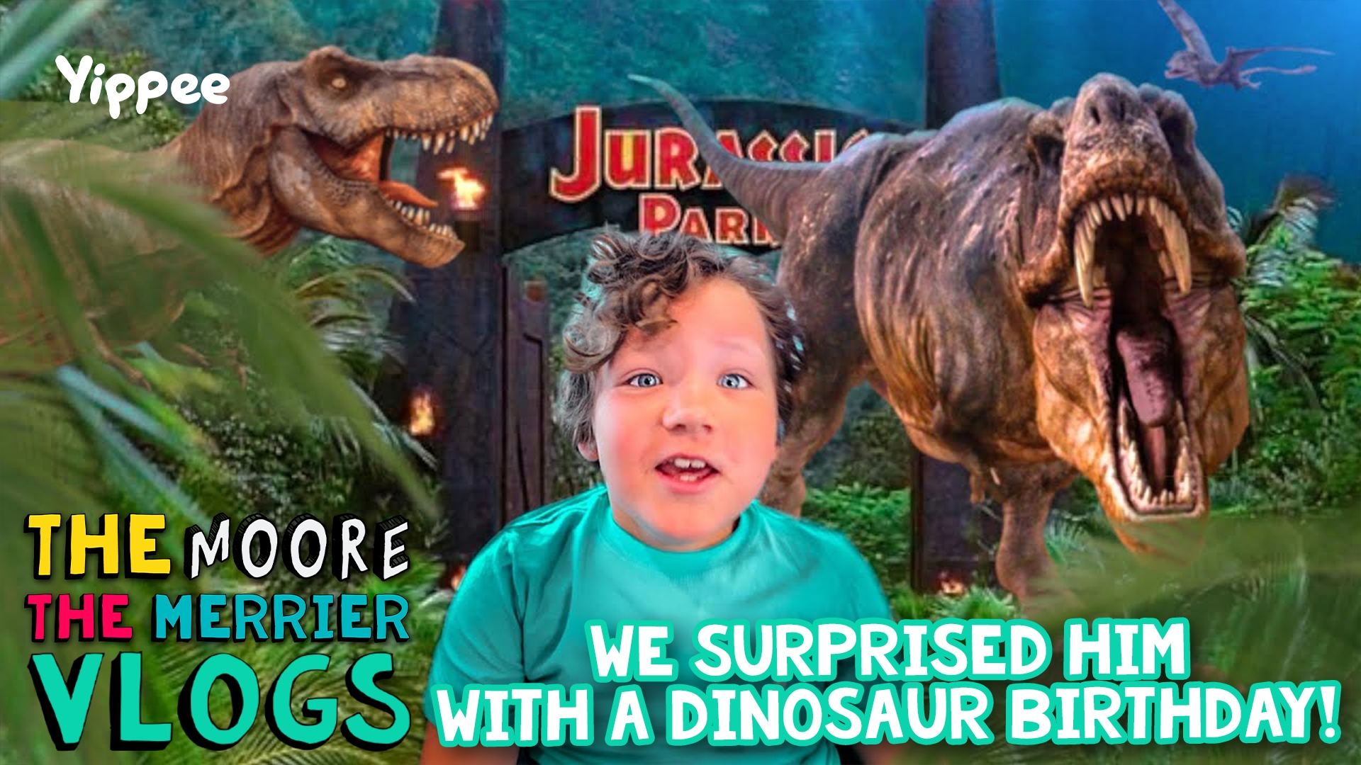 We Surprised Him With A Dinosaur Birthday!