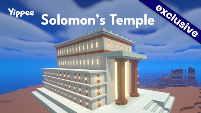 Solomon's Temple Minecraft Build