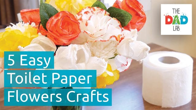How To Make 5 Different Flowers With ...