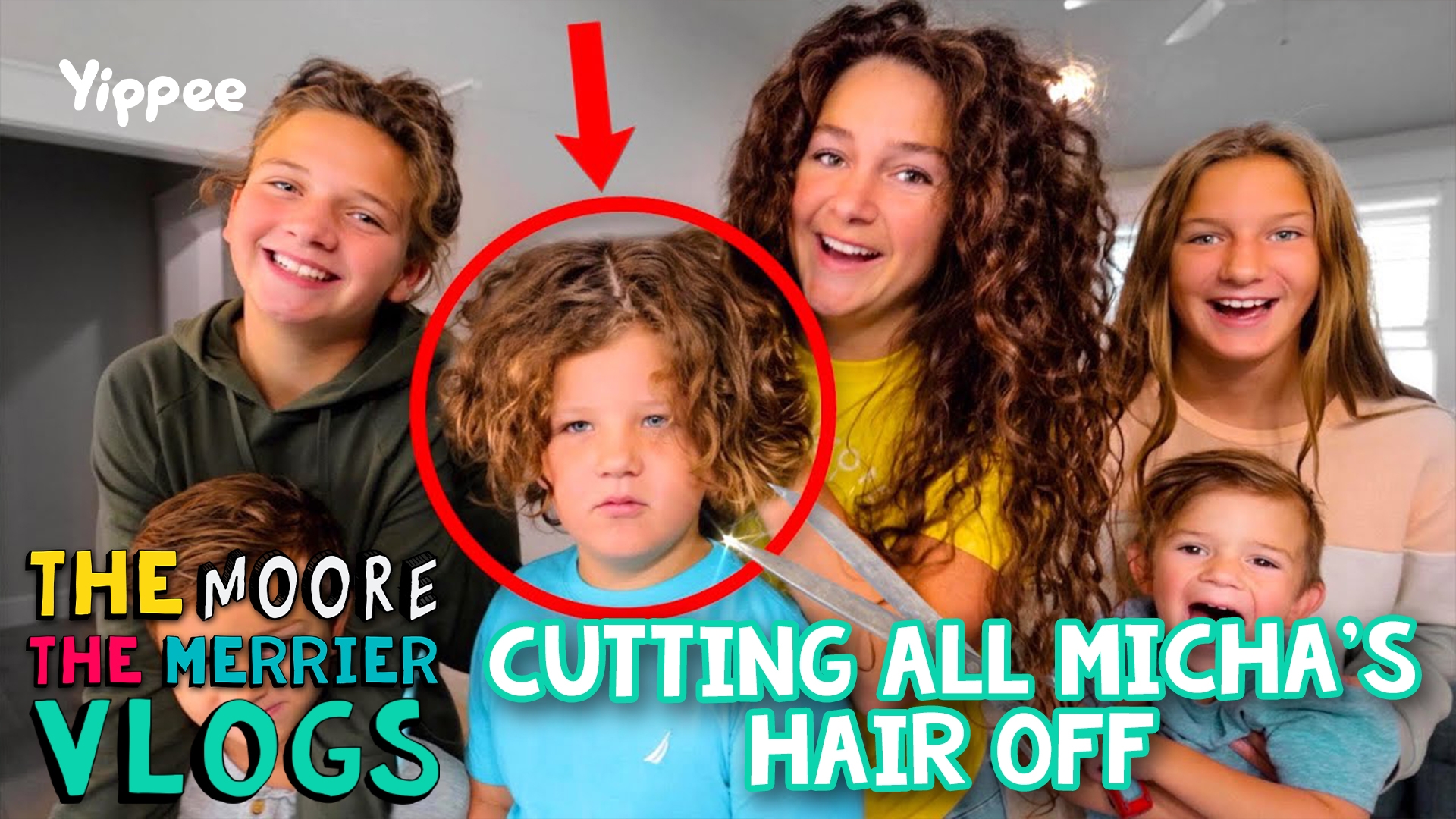 Cutting All Micah's Hair Off!