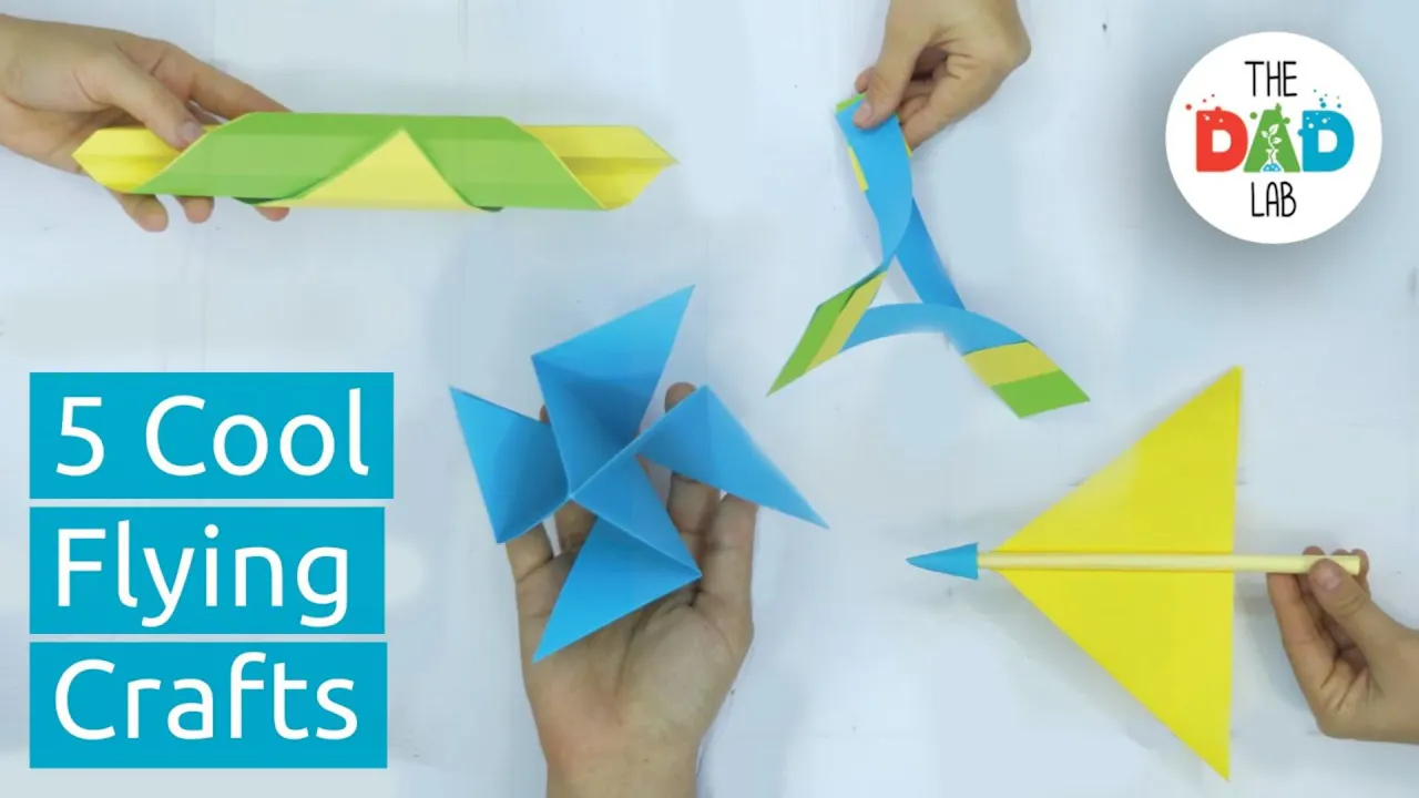 Simple Origami Paper Crafts that FLY - TheDadLab - Yippee - Faith ...