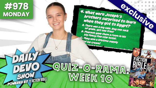 #978 - Quiz-O-Rama: Week 10
