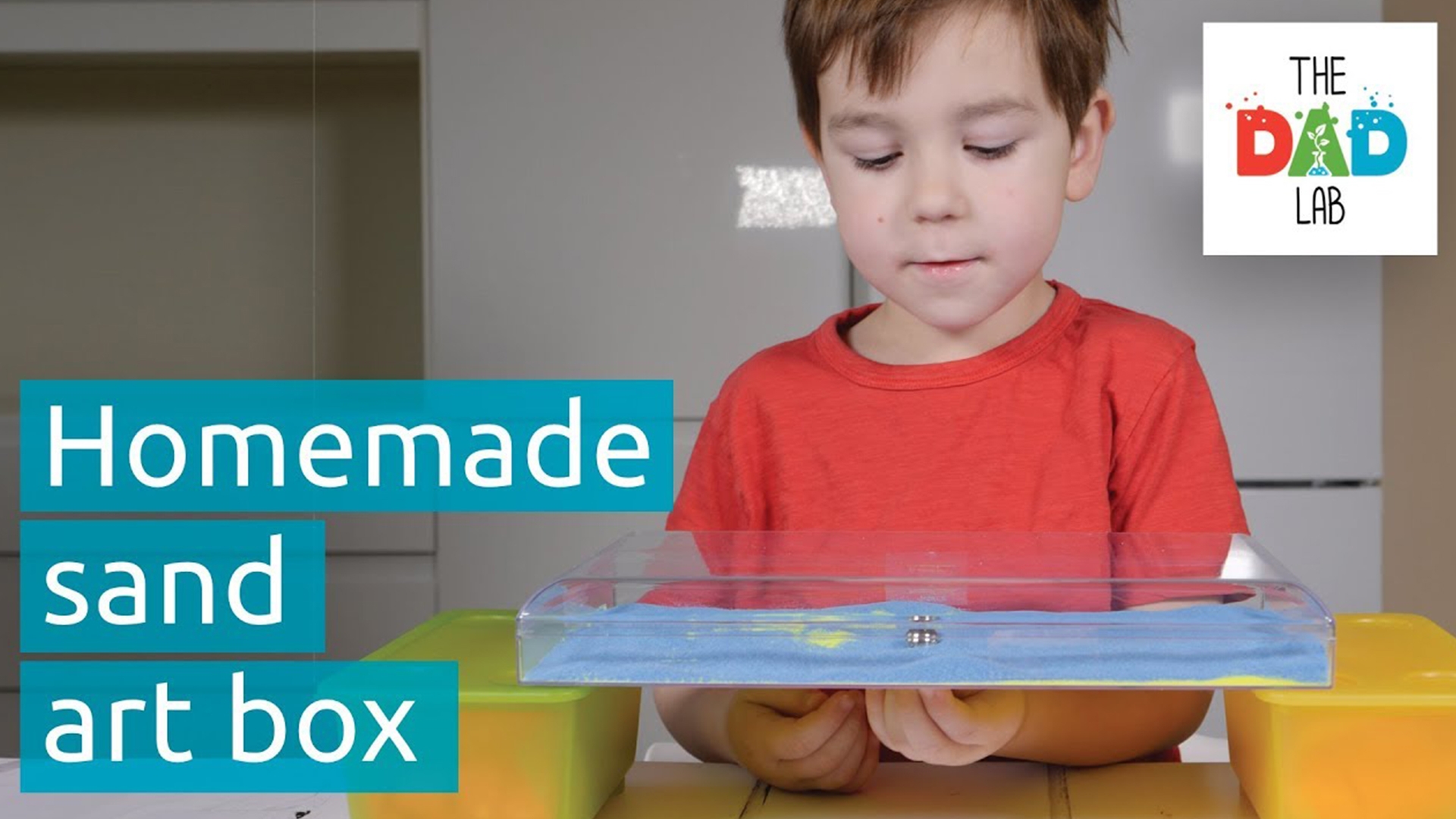 How To Make Mess-free Sand Art Box With A Magnet