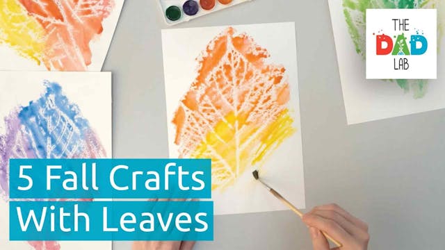 5 Amazing Fall Crafts with Leaves | K...