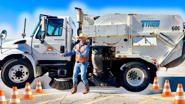 Explore a Street Sweeper Street Sweeper Tour for Kids