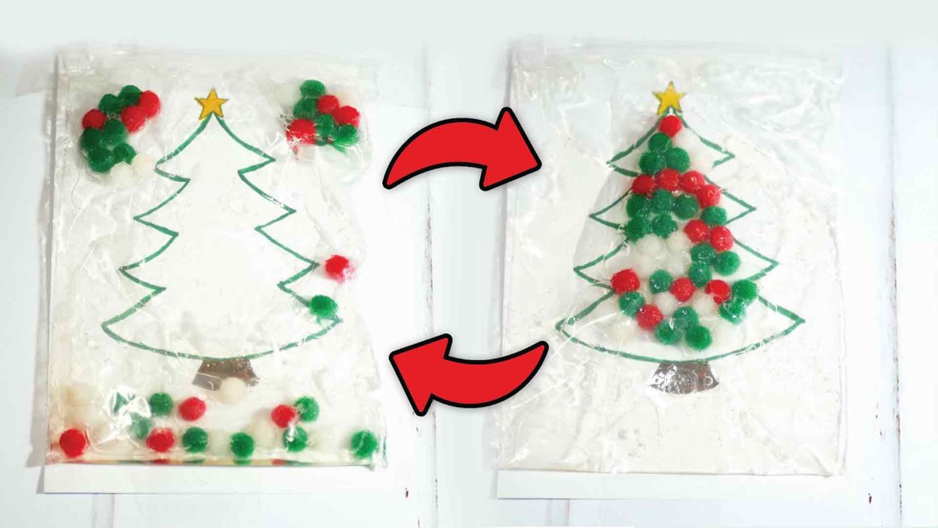Simple Sensory Christmas Tree Activity for Little Ones