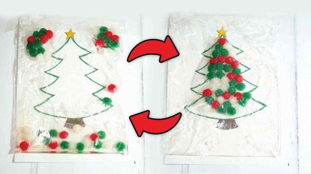 Simple Sensory Christmas Tree Activit...