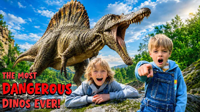 The Most Dangerous Dinosaurs Discover...