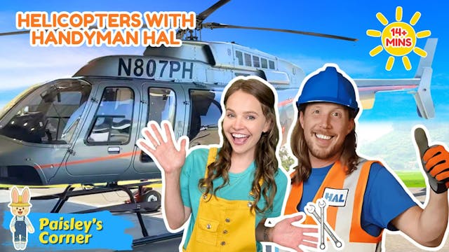 Helicopter Fun with Handyman Hal & Si...