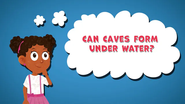 I WONDER - Can Caves Form Under Water?