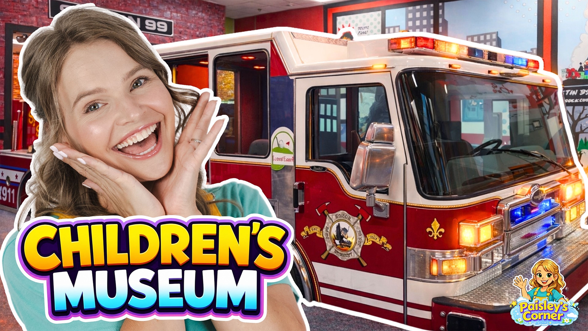Silly Miss Lily visits Building for Kids Children's Museum