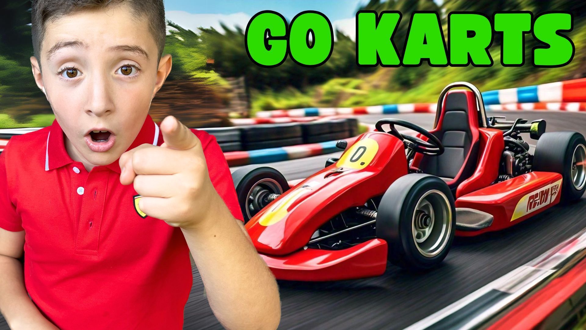 Ready, Set, Race! Go Karting Fun with Oliver & Lucas