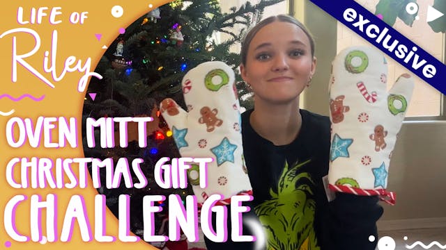 Oven Mitt Christmas Gift Challenge