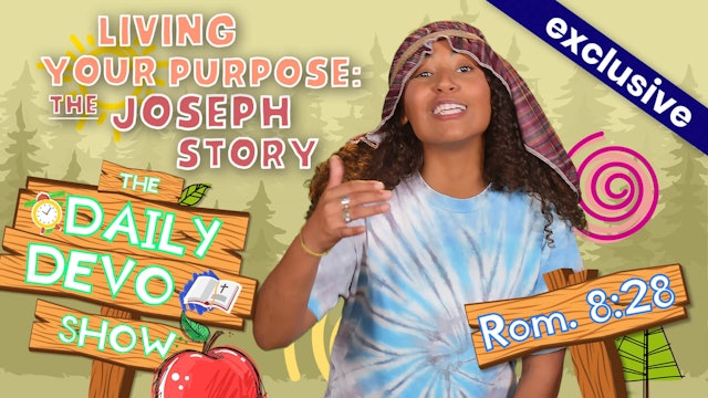 #34 Purpose - Living Your Purpose: The Joseph Story-Stream Something Good